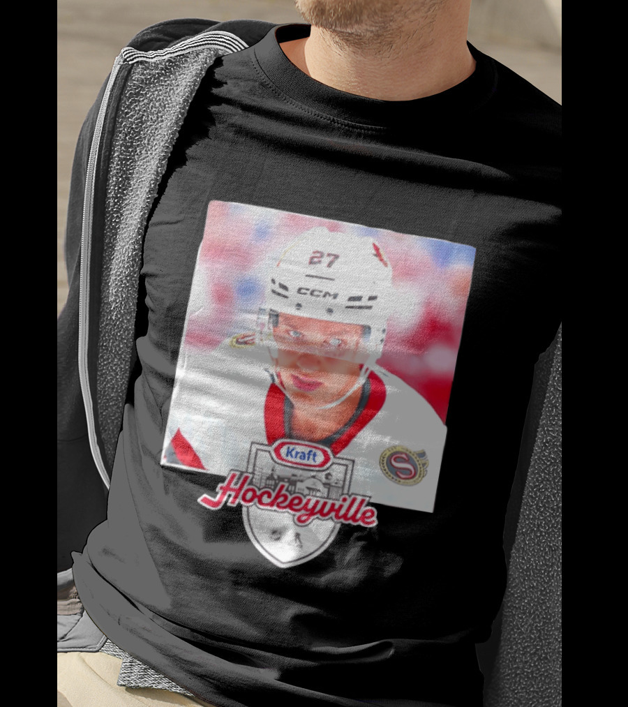Ottawa Senators 27 Kraft Hockeyville CCM T-Shirt