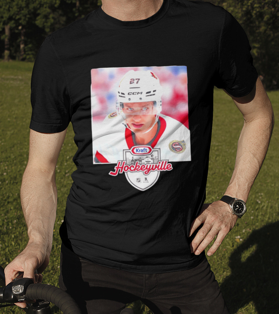 Ottawa Senators 27 Kraft Hockeyville CCM T-Shirt
