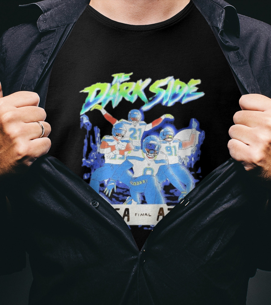 The Dark Side Seattle 31 Arizona 7 Final Score Players Celebration T-Shirt