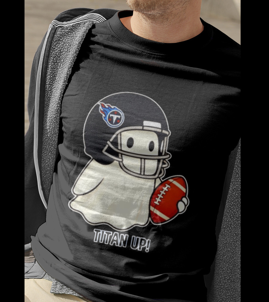 Tennessee Titans Ghost Halloween Titan Up 2026 Football Team Fan Gear T-Shirt