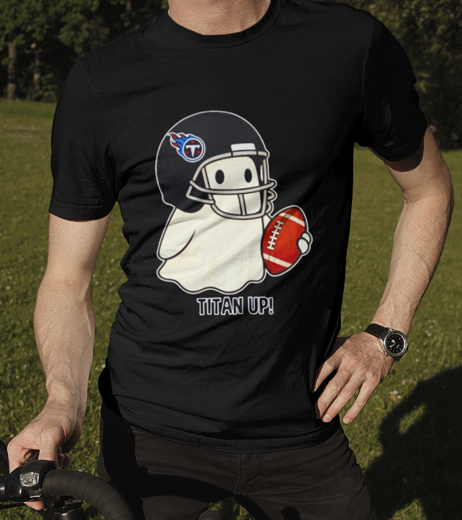 Tennessee Titans Ghost Halloween Titan Up 2026 Football Team Fan Gear T-Shirt