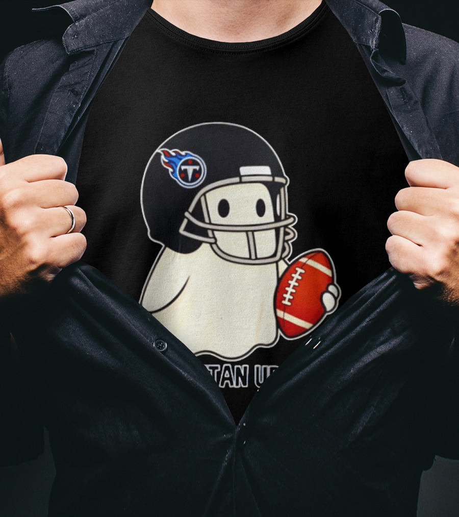 Tennessee Titans Ghost Halloween Titan Up 2026 Football Team Fan Gear T-Shirt