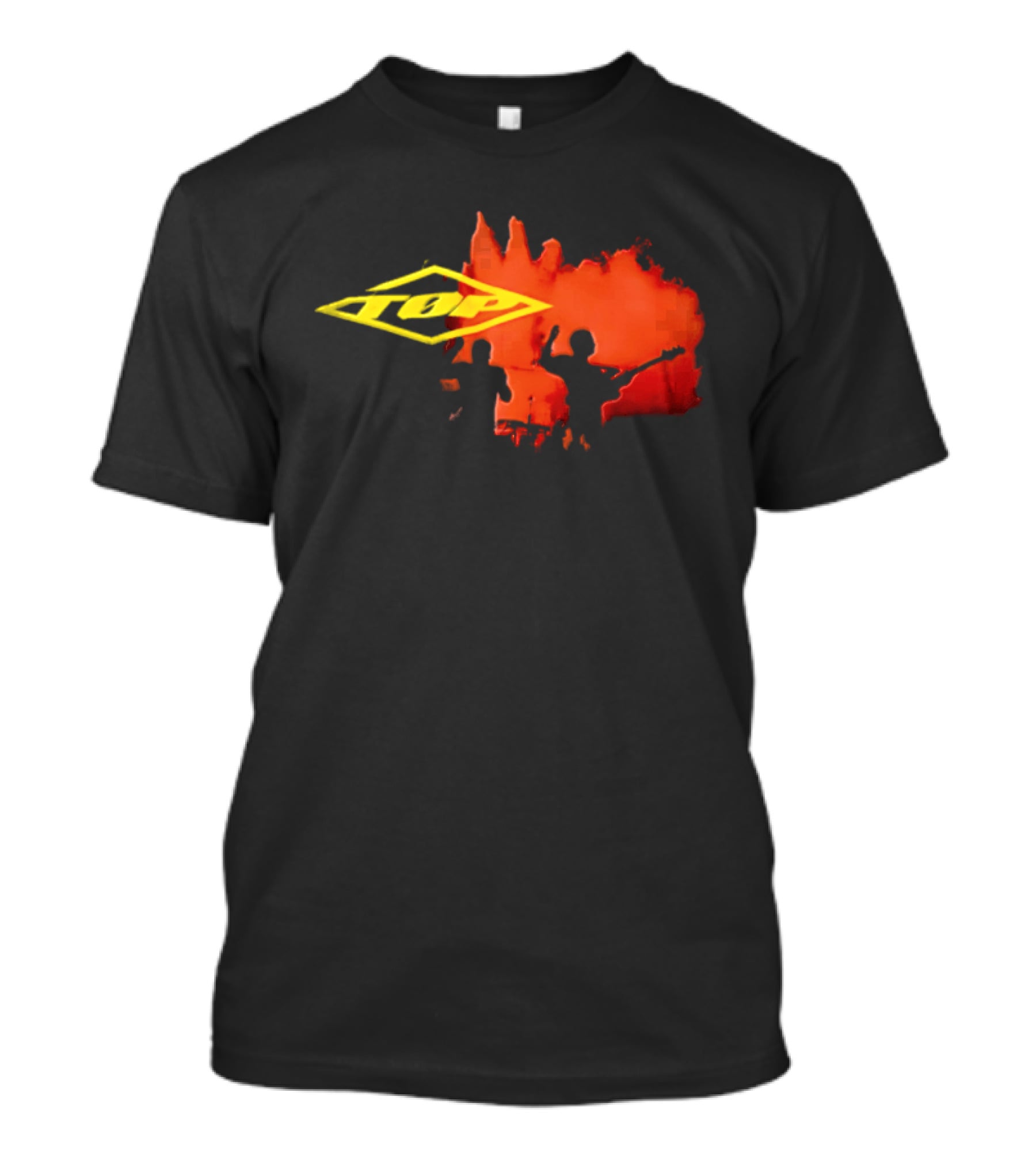 Twenty One Pilots Top Logo Red Splash T-Shirt