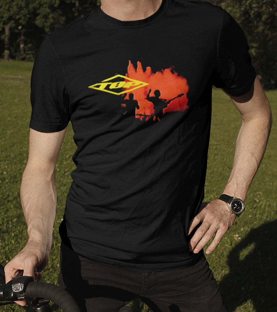 Twenty One Pilots Top Logo Red Splash T-Shirt