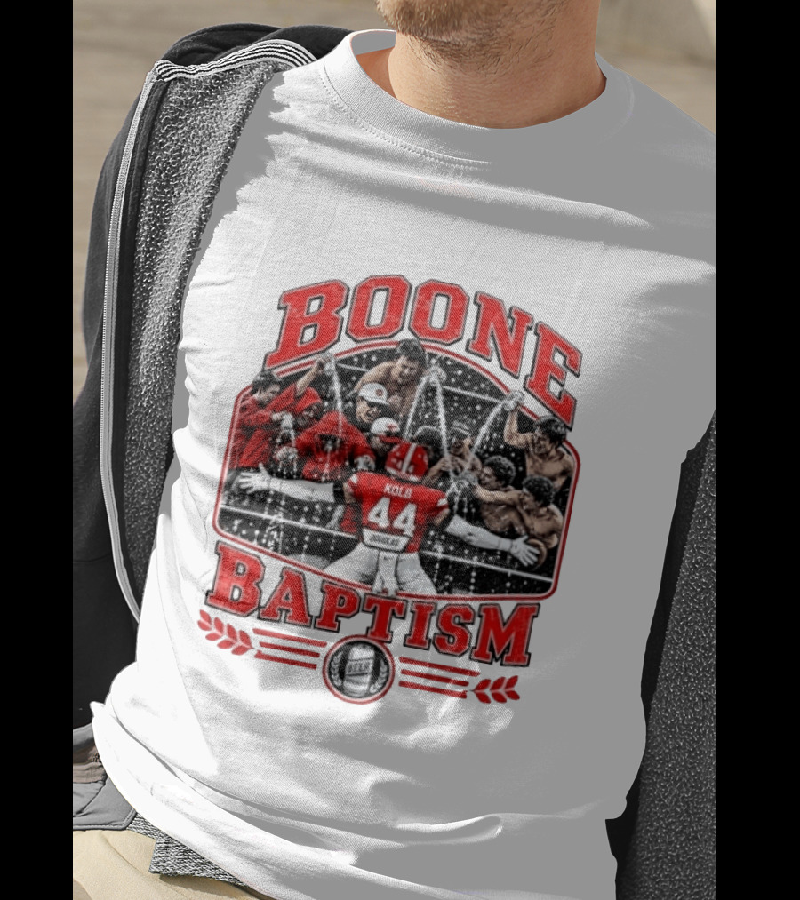 Oklahoma State Cowboys Boone Baptism Kolb 44 Football Celebration Team Spirit T-Shirt