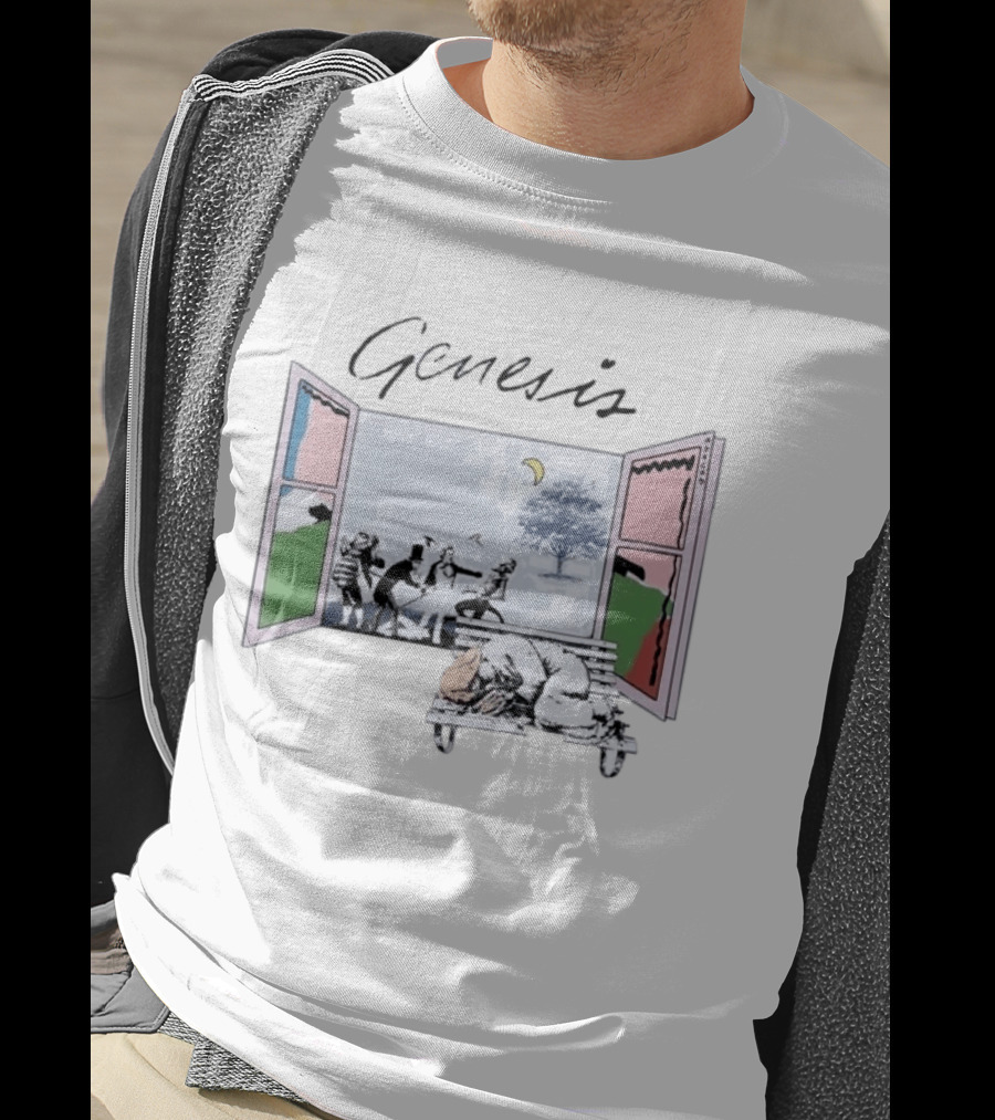 Genesis Abacab 45th Anniversary Open Window Scene T-Shirt