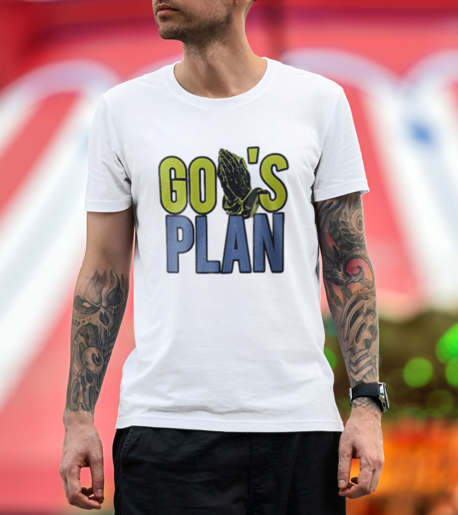 GO'S PLAN Praying Hands T-Shirt