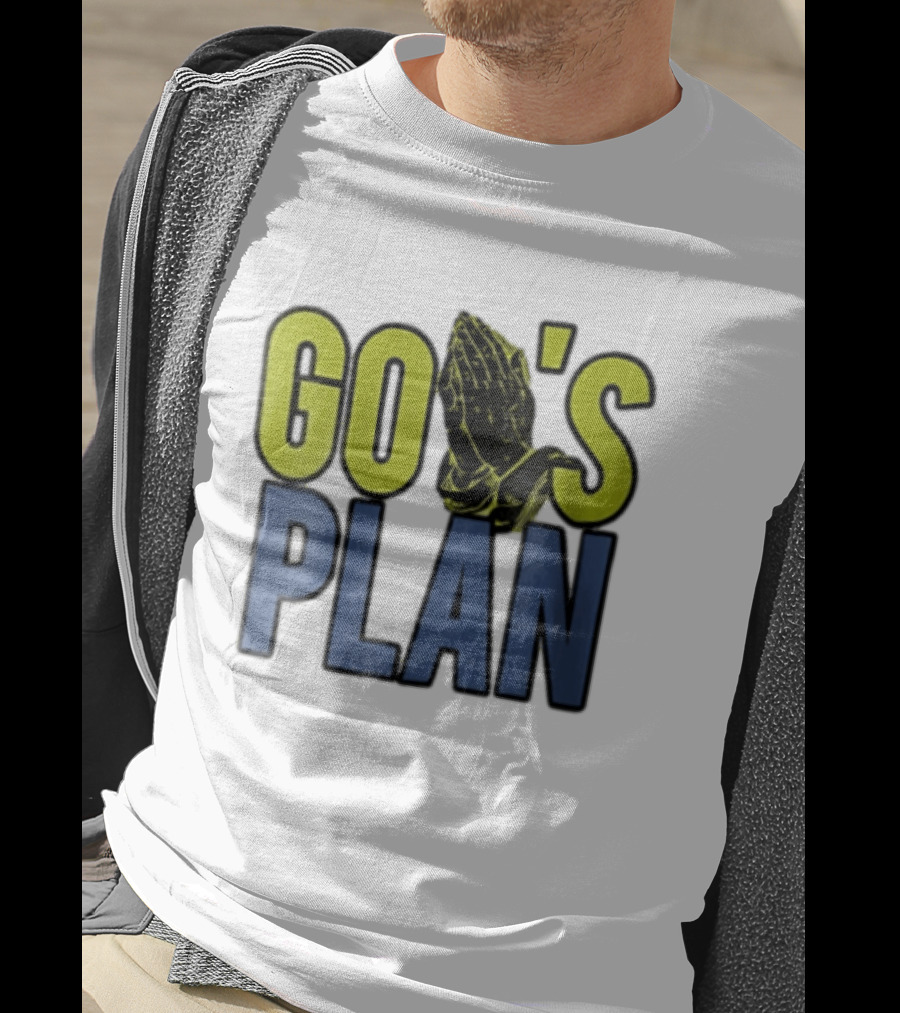 GO'S PLAN Praying Hands T-Shirt