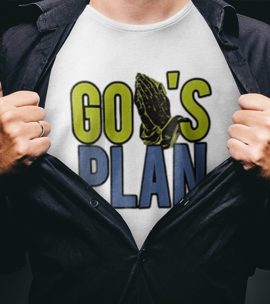 GO'S PLAN Praying Hands T-Shirt
