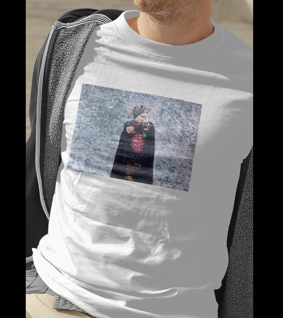 Medicom Toy Mle Kaiketsu Lion Maru Tiger Joe Sword Wielding T-Shirt