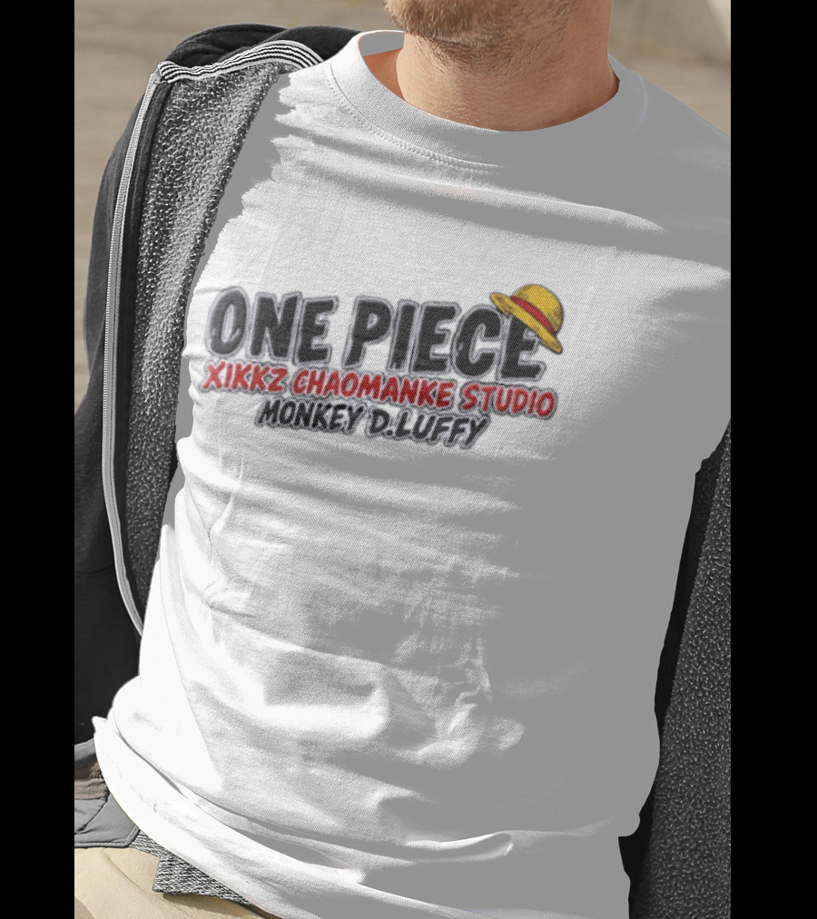 One Piece Xikkz Chaomanke Studio Monkey D Luffy Straw Hat T-Shirt