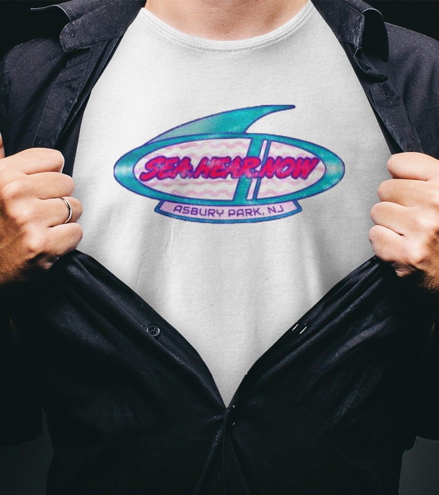 Sea Hear Now Asbury Park NJ Festival Store Firstport X Shn T-Shirt