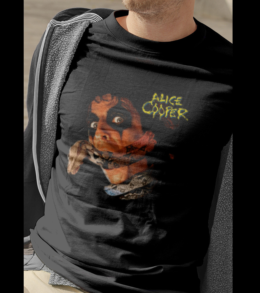 Alice Cooper Constrictor Anniversary Store Snake T-Shirt