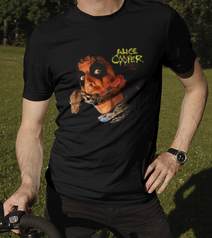 Alice Cooper Constrictor Anniversary Store Snake T-Shirt
