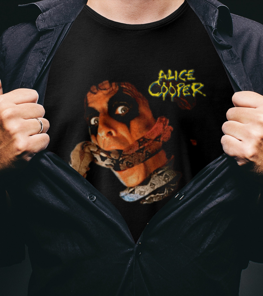 Alice Cooper Constrictor Anniversary Store Snake T-Shirt
