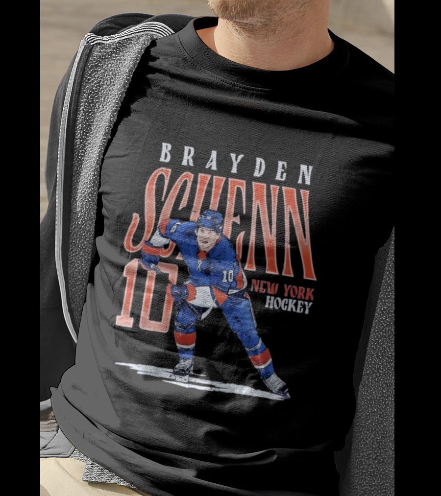 Brayden Schenn 10 New York Hockey Player Fan Gear T-Shirt