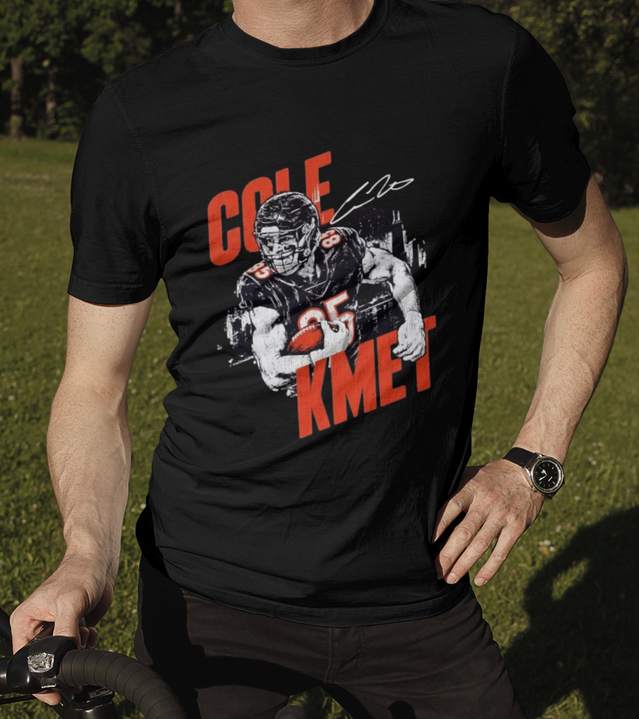 Cole Kmet Chicago Bears Football Iconic Number 85 Sports T-Shirt