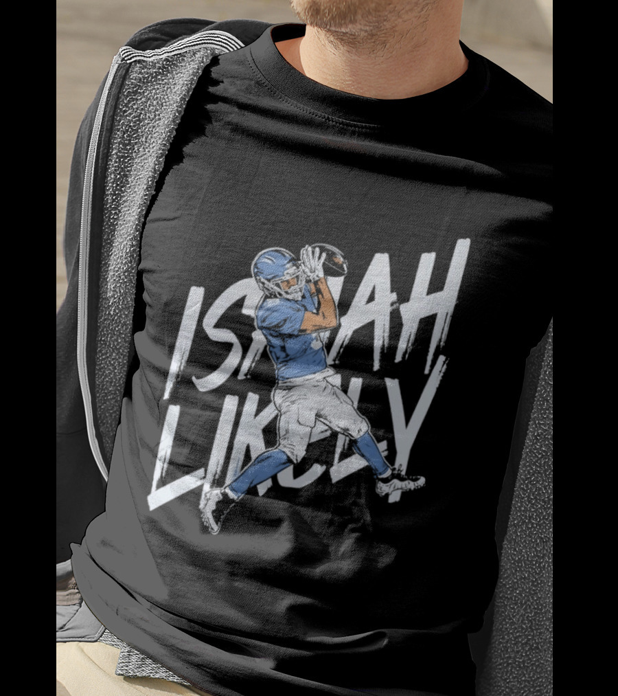 Isaiah Likely Football Catch New York Giants Player T-Shirt
