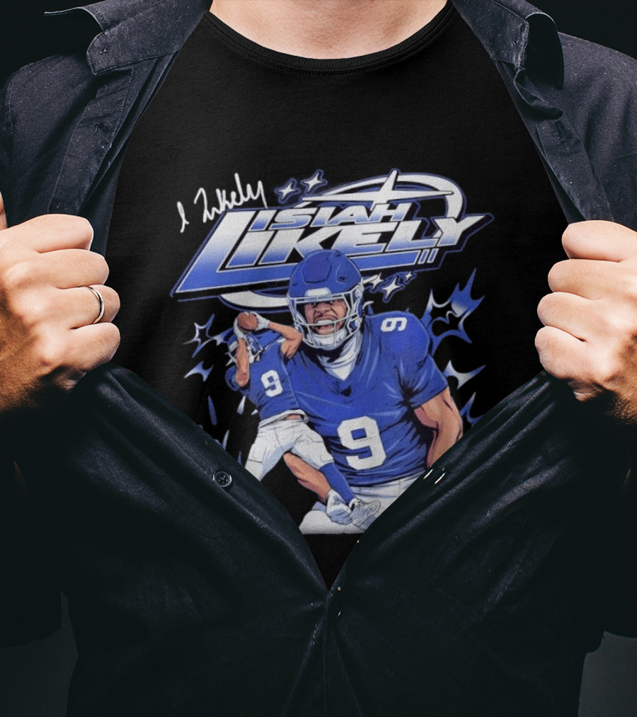 Isiah Likely No 9 Football New York Giants Future Star T-Shirt