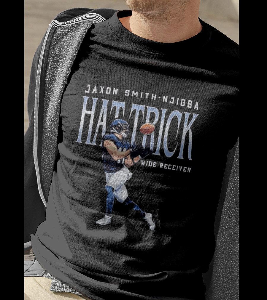 Jaxon Smith Njigba Hat Trick Wide Receiver T-Shirt