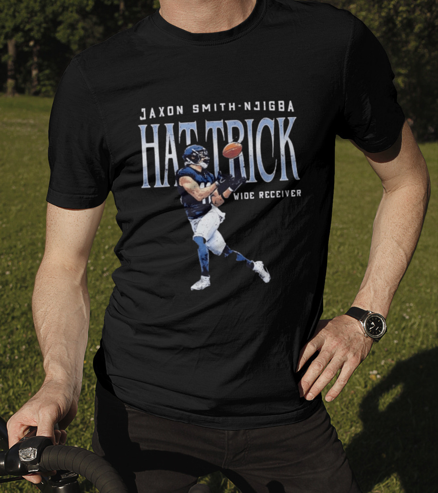 Jaxon Smith Njigba Hat Trick Wide Receiver T-Shirt