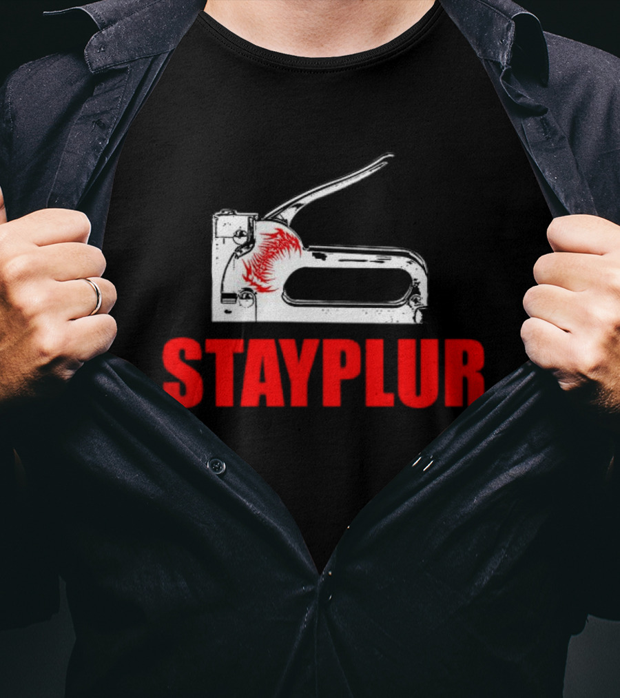 Firehouse666 Stayplur Stapler T-Shirt