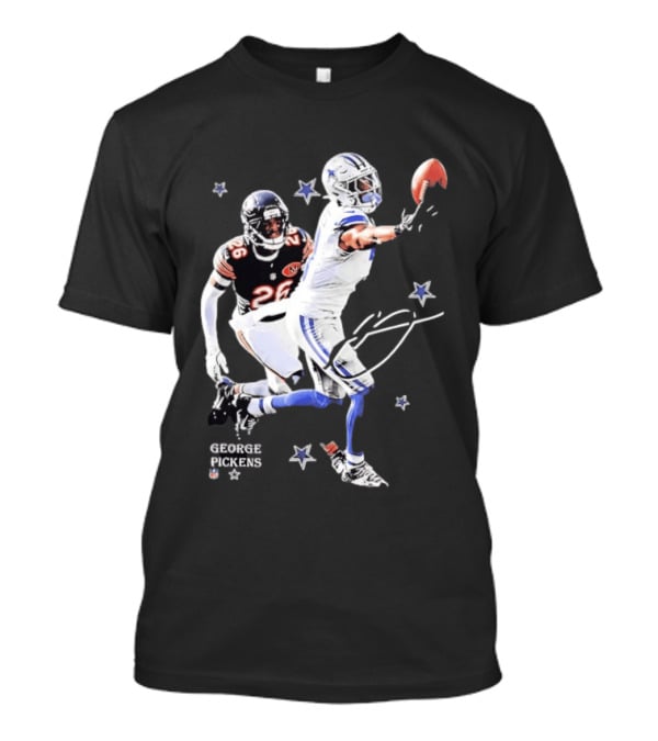 George Pickens NFL Action Dallas Cowboys Vs Chicago Bears Game Highlights T-Shirt
