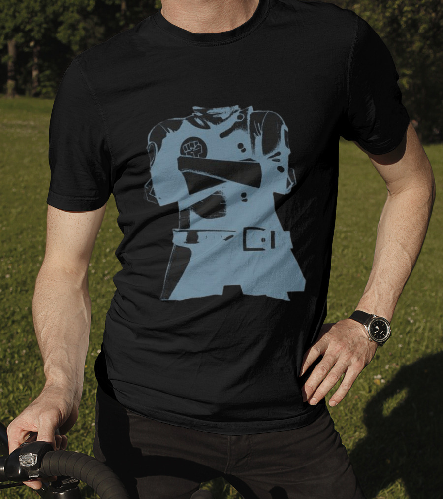 Gorillaz Store Stylo Hood Black Fist T-Shirt