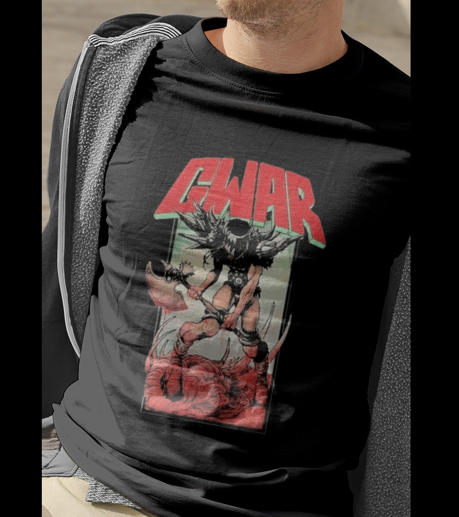 Gwar Balsac The Jaws Of Death Barbaric Warrior Monster T-Shirt