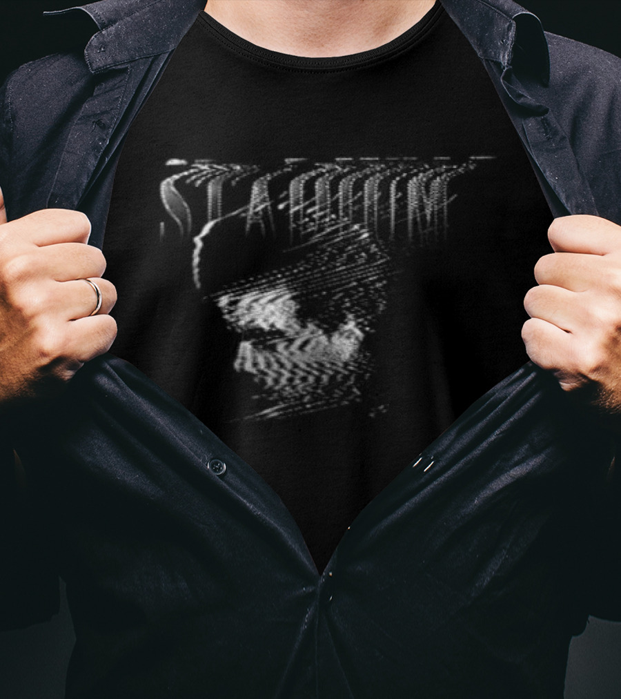 Xo Store Ahtd Asia Glitch Tour Melting Face T-Shirt