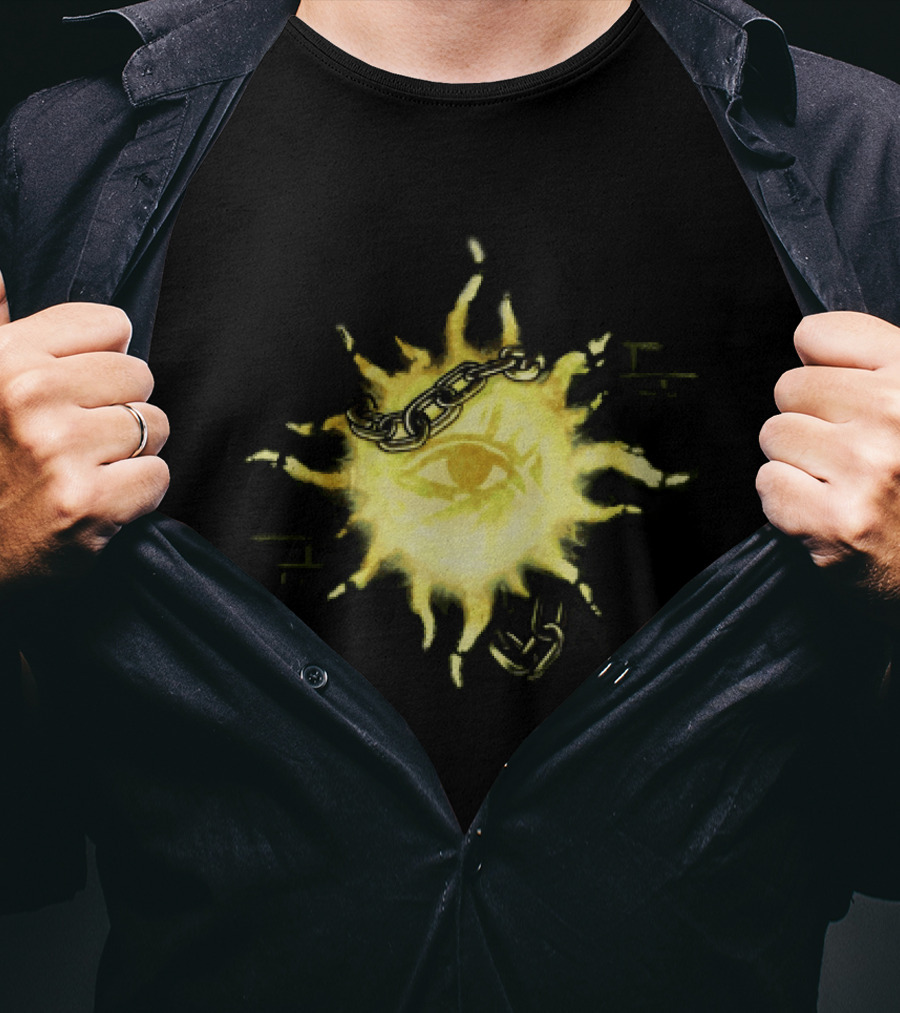 Mindcap Store Sun Eye Chains T-Shirt