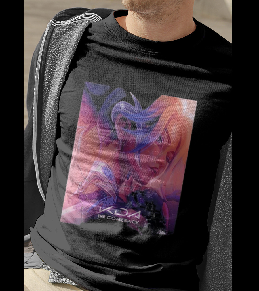 Akali KDA The Comeback Arcane League Of Legends Nikkotari T-Shirt