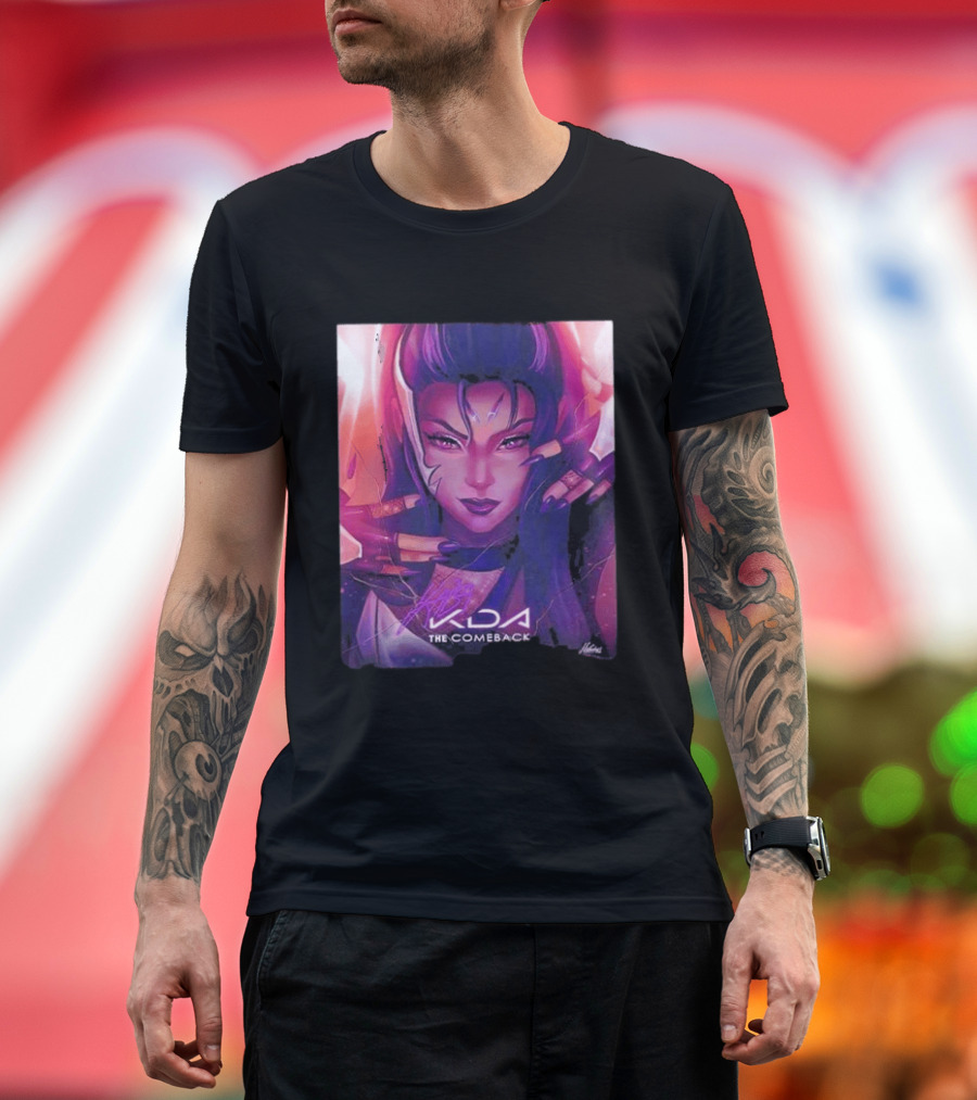 Kaisa KDA The Comeback Arcane League Of Legends By Nikkotari T-Shirt