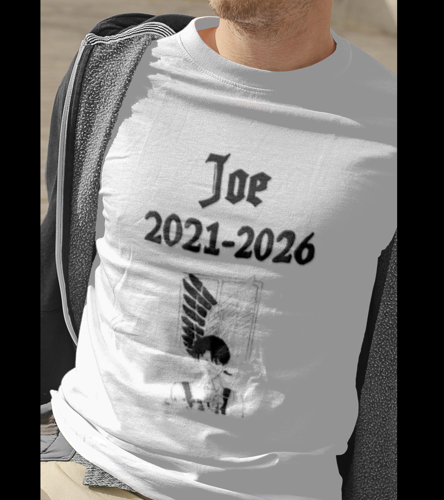 Attack On Titan Joe Wings Shield 2021 2026 T-Shirt