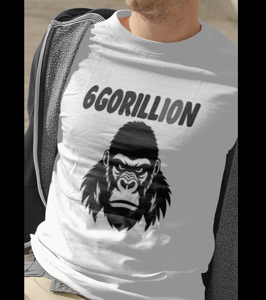 6gorillion Gorilla Face T-Shirt