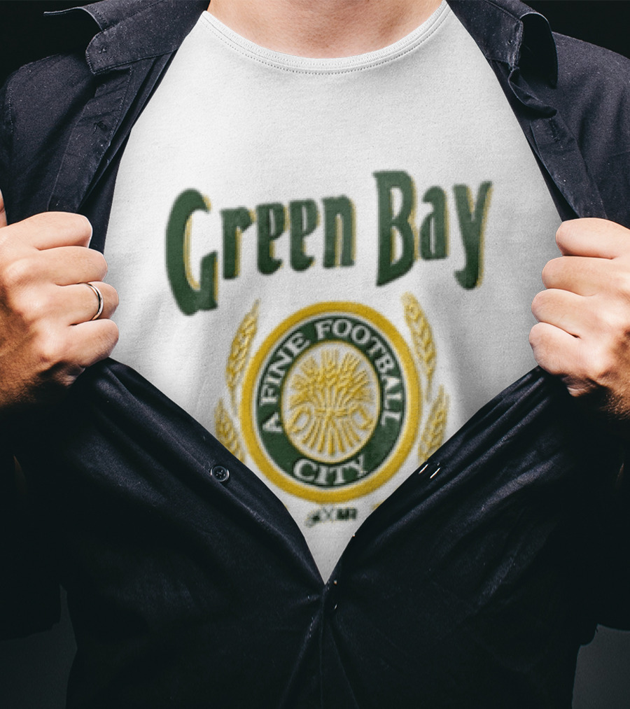 Green Bay A Fine Football City T-Shirt