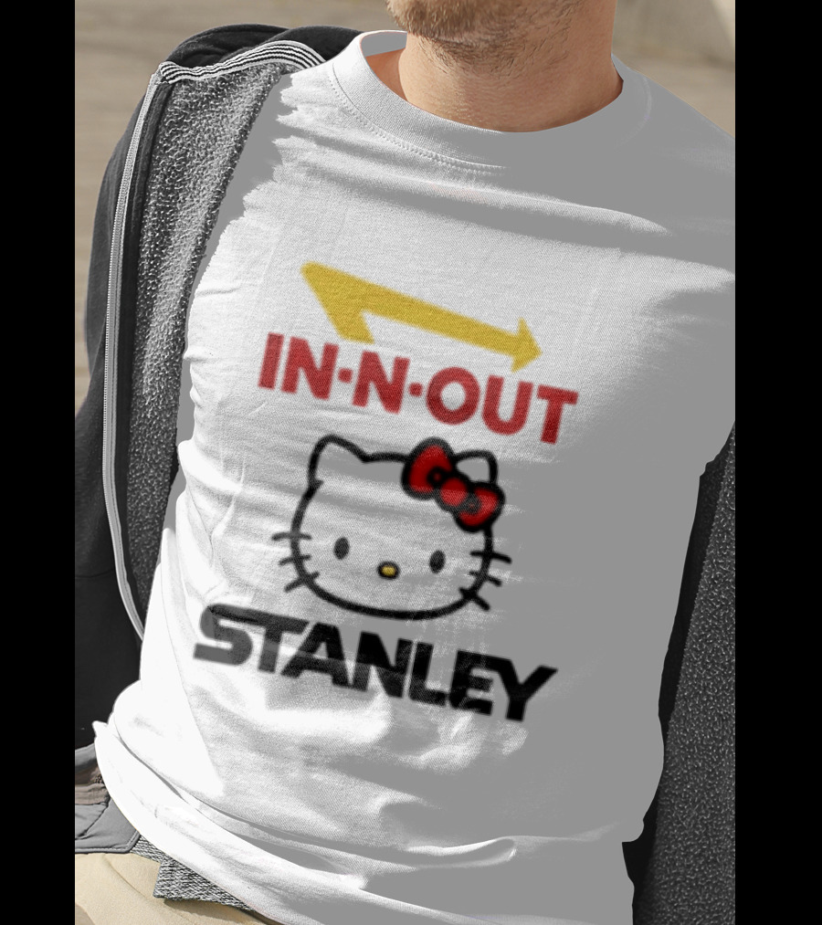 In N Out Hello Kitty Stanley Collaboration T-Shirt