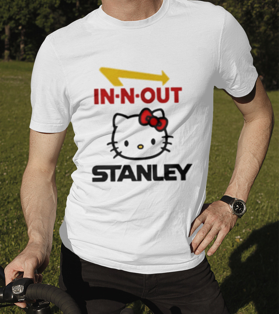 In N Out Hello Kitty Stanley Collaboration T-Shirt