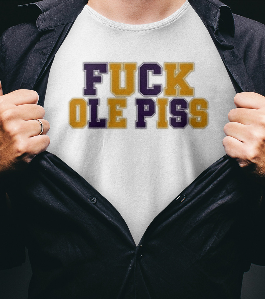 LSU Tigers Rivalry Ole Miss Phrase T-Shirt
