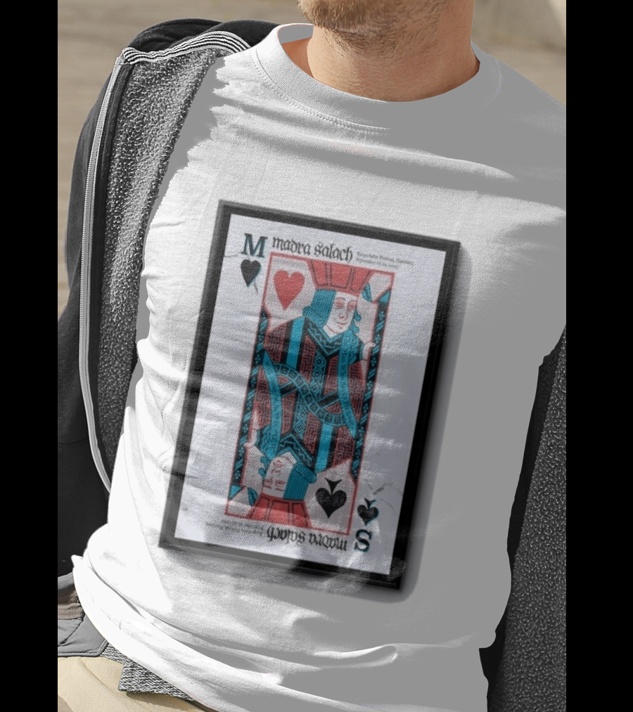 Madra Salach Reeperbahn Festival Hamburg Sept 16 19 2026 King Of Hearts Playing Card T-Shirt