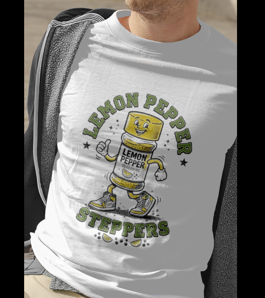 Lemon Pepper Steppers Trick Williams Seasoning Walking Bottle T-Shirt