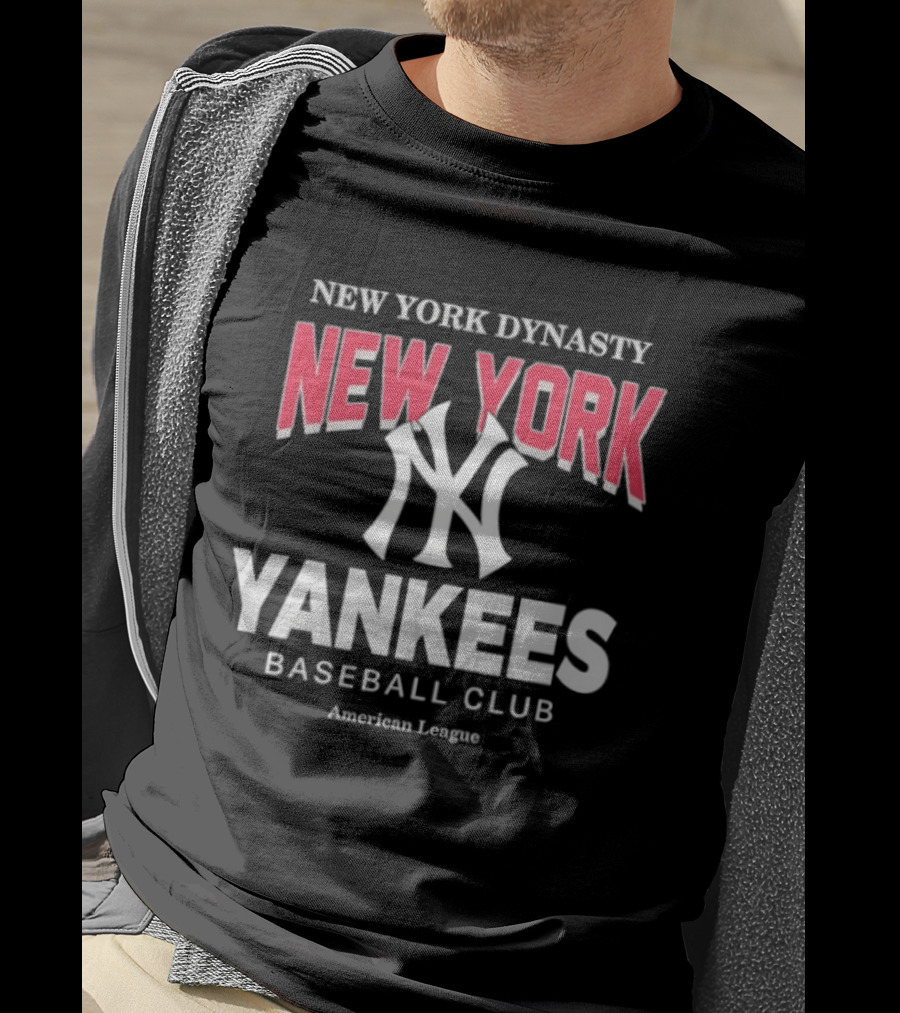 New York Yankees American League Dynasty Baseball Club T-Shirt
