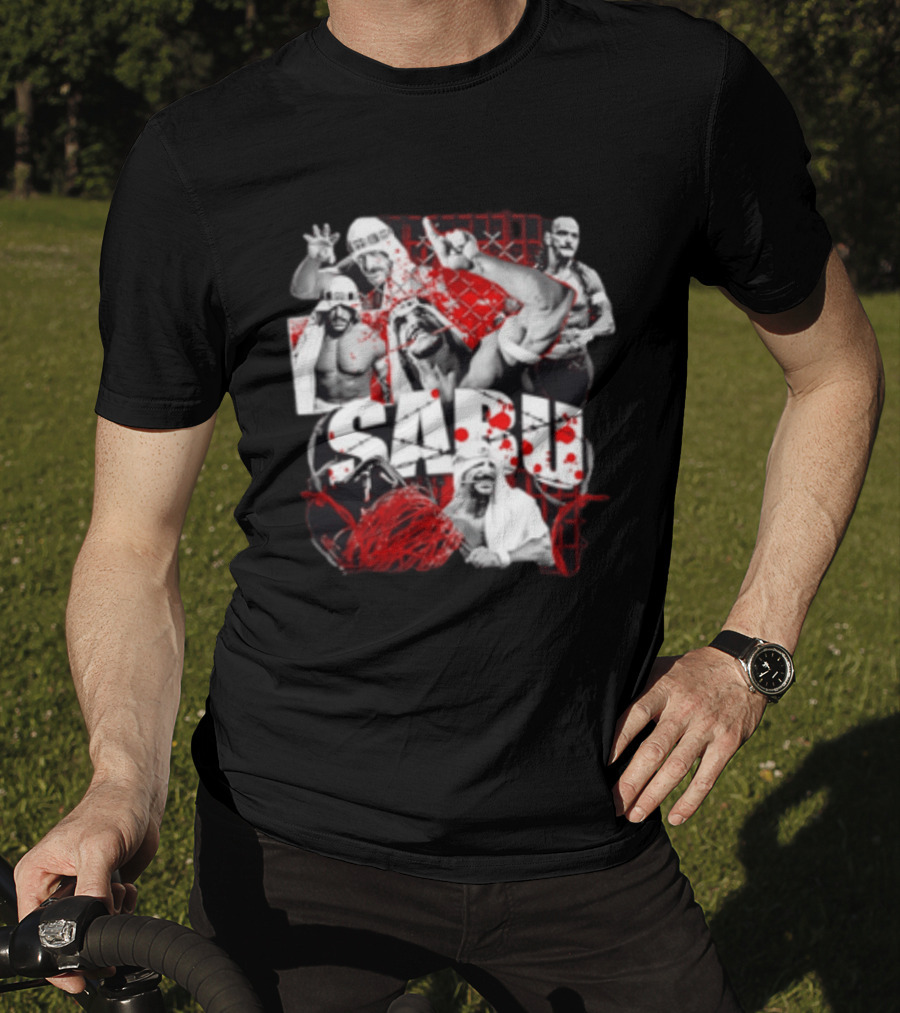 Sabu Homicidal Suicidal Genocidal Wrestling Legend T-Shirt