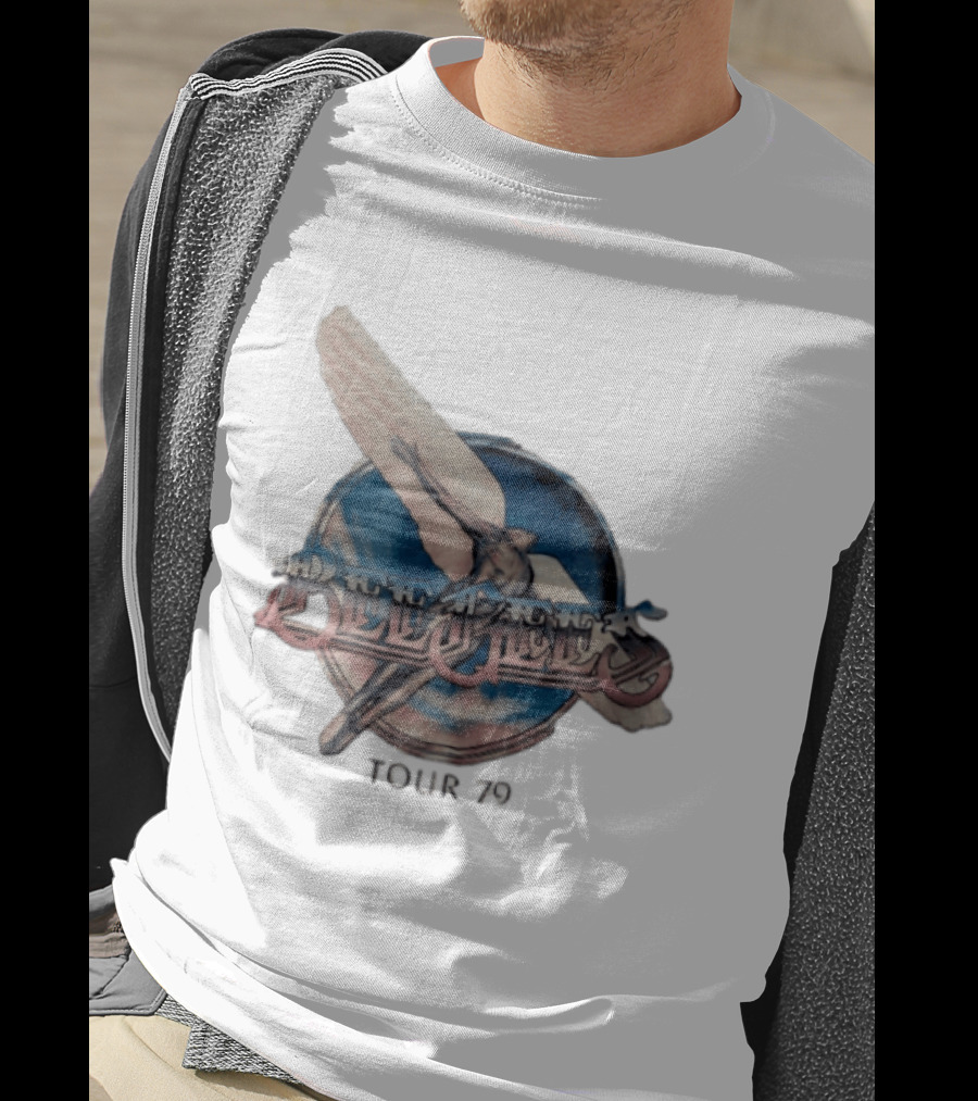 Bee Gees Winged Figure Flying Tour 79 T-Shirt