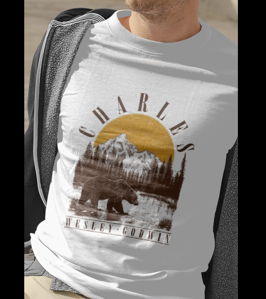 Charles Wesley Godwin Bear Mountain Sunset Forest T-Shirt