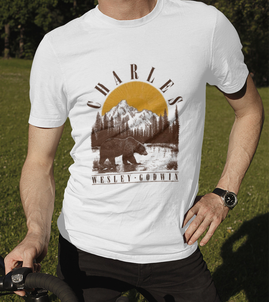 Charles Wesley Godwin Bear Mountain Sunset Forest T-Shirt