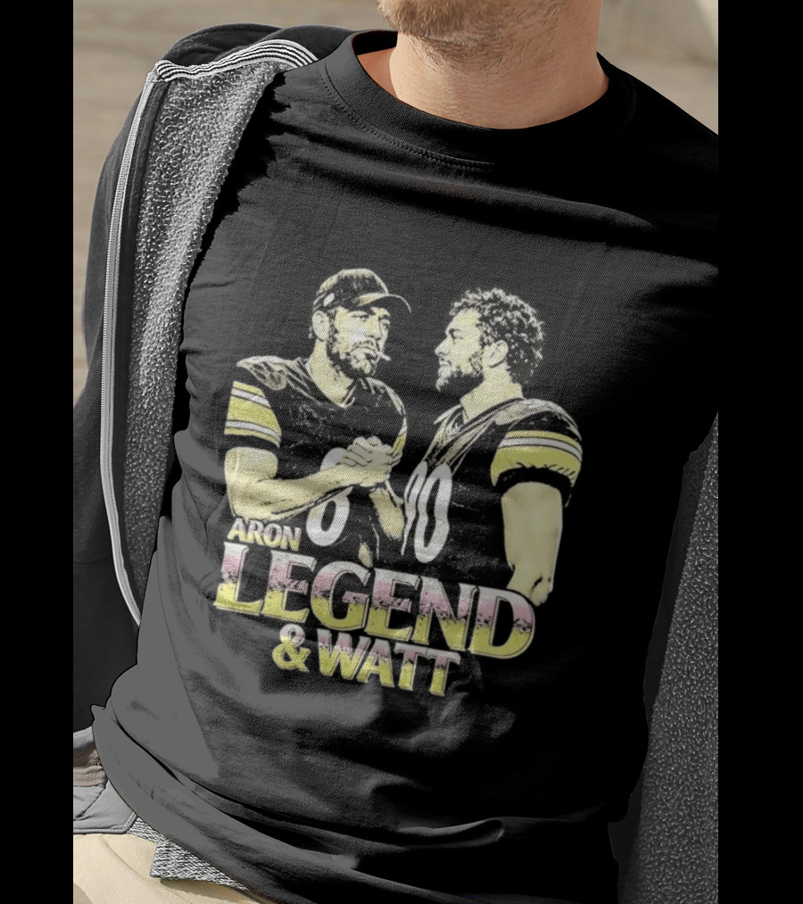 Aron Legend And Watt Steelers Connection T-Shirt