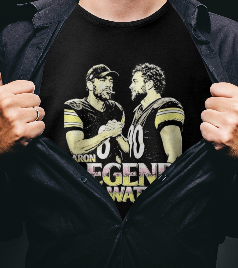 Aron Legend And Watt Steelers Connection T-Shirt