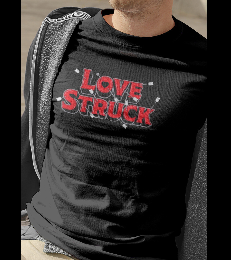 Love Struck Arrows Heart Arrow Archery Romance T-Shirt