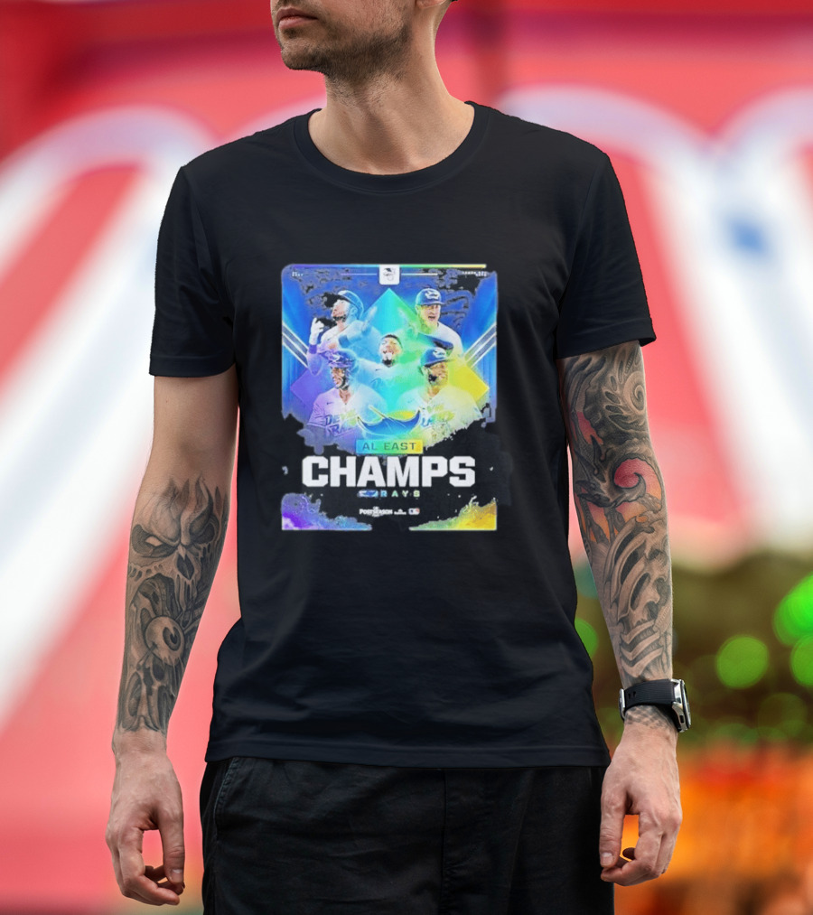 Postseason Al East Champs Rays Fifth Time Original Tampa Bay 2026 T-Shirt